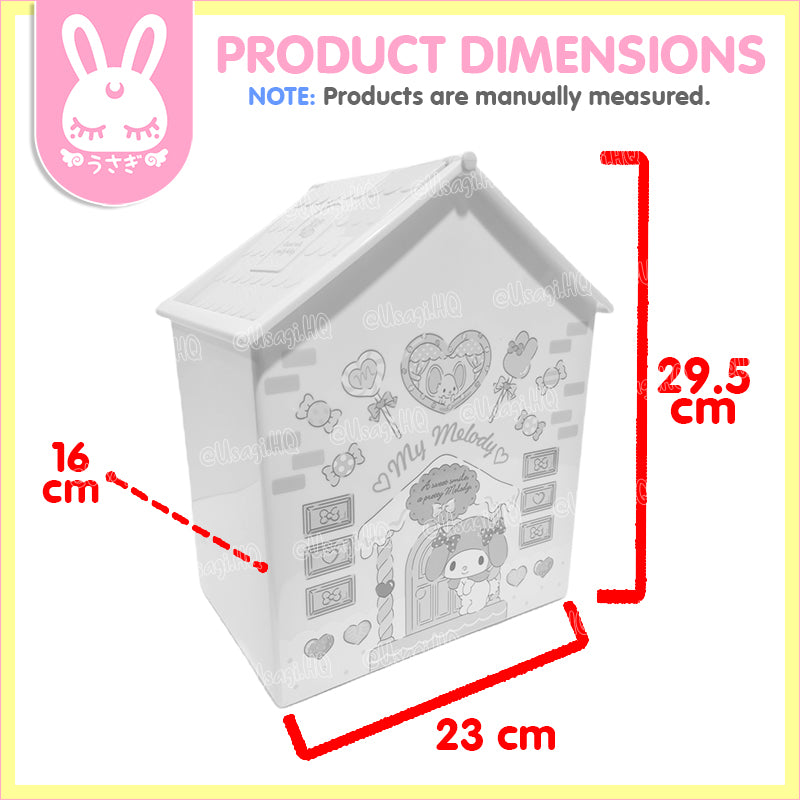 My Melody Authentic Kawaii House Storage/Trash Bin