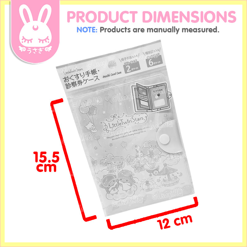 Little Twin Stars Authentic Health Card Case