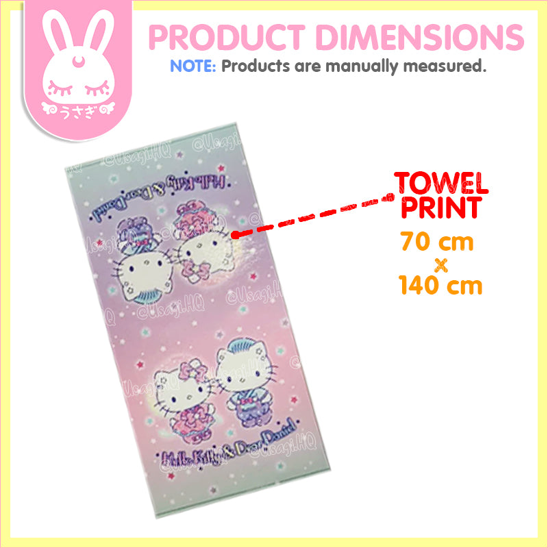 Hello Kitty & Dear Daniel Star Festival Beach Bath Towel