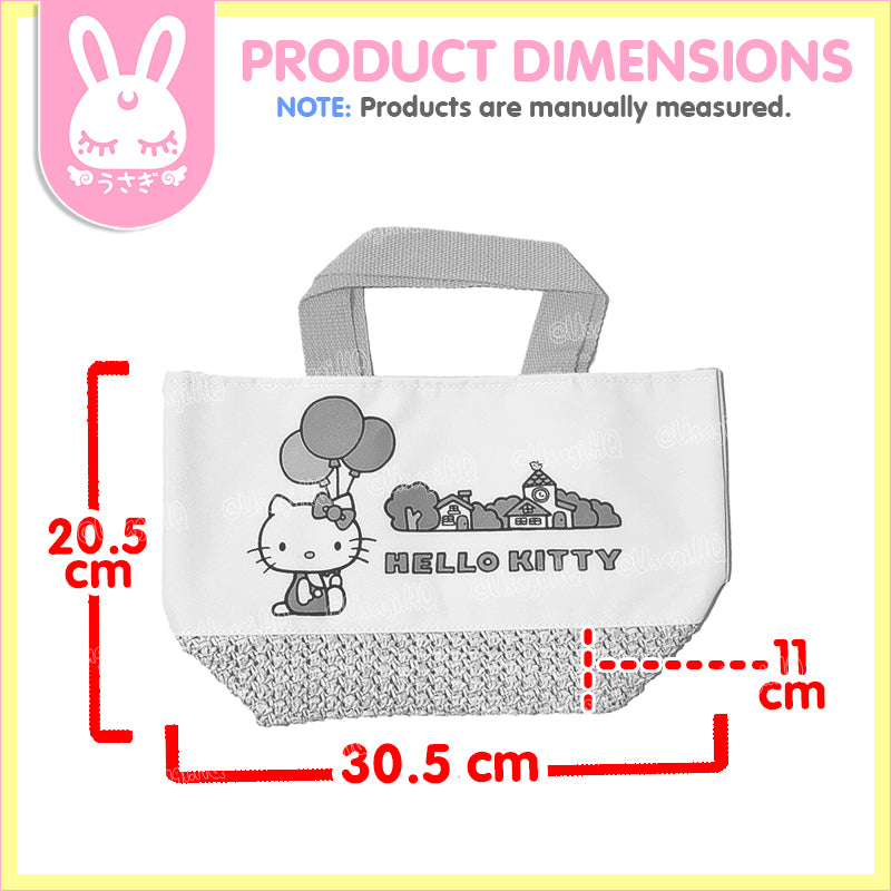 Hello Kitty x Lawson Collaboration Basket-Style Handbag | Yellow