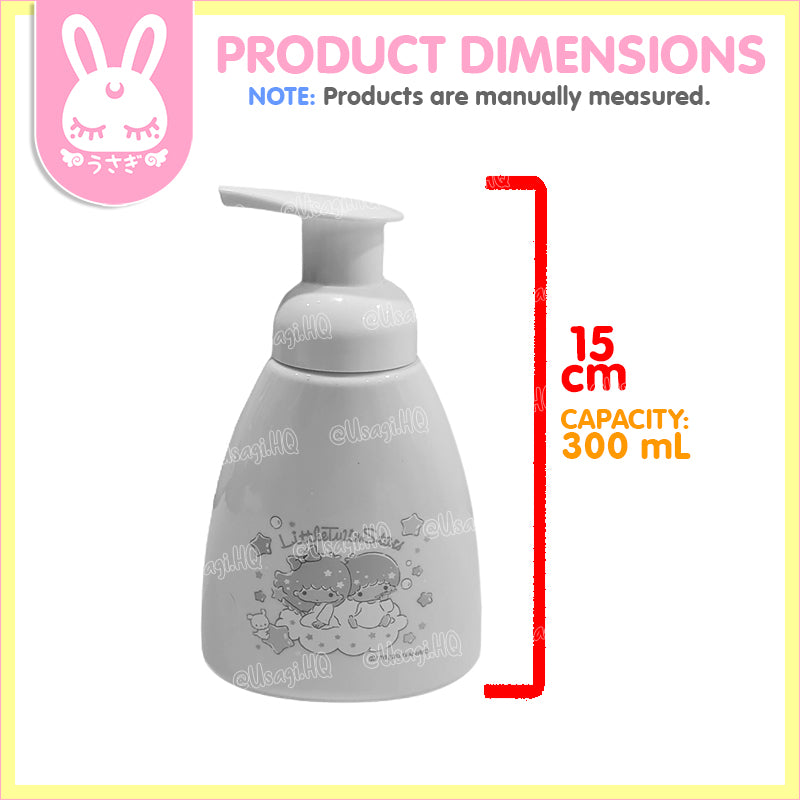 Little Twin Stars Foam Bubble Soap Dispenser Bottle