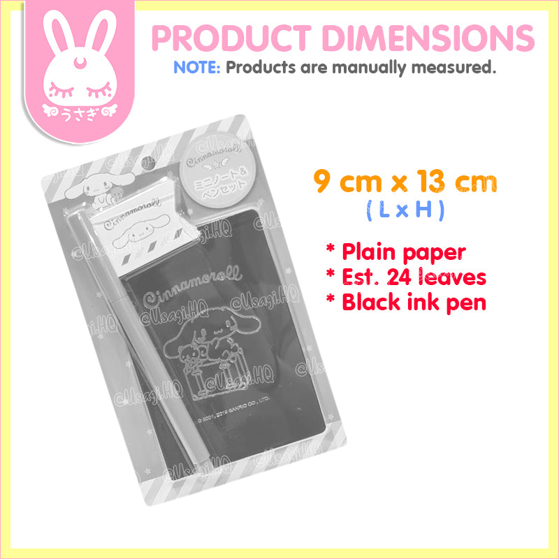 Cinnamoroll Passport-style Notebook & Pen Set