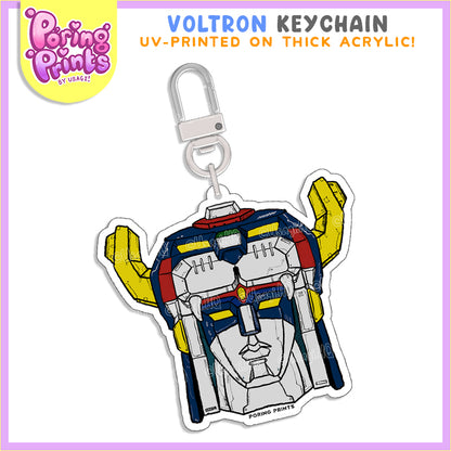 Acrylic Keychains | Mecha Heads
