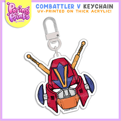 Acrylic Keychains | Mecha Heads