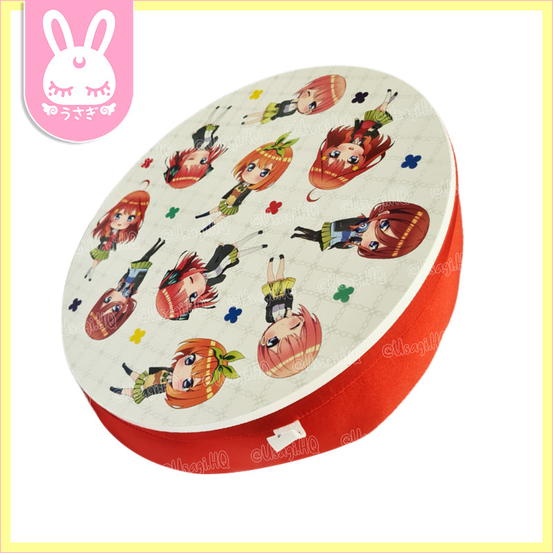 The Quintessential Quintuplets Study Lap Table with Knee Cushion