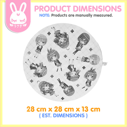 The Quintessential Quintuplets Study Lap Table with Knee Cushion