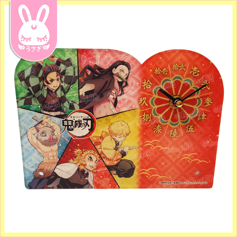 Demon Slayer: Kimetsu no Yaiba Acrylic Clock | Mugen Train Arc