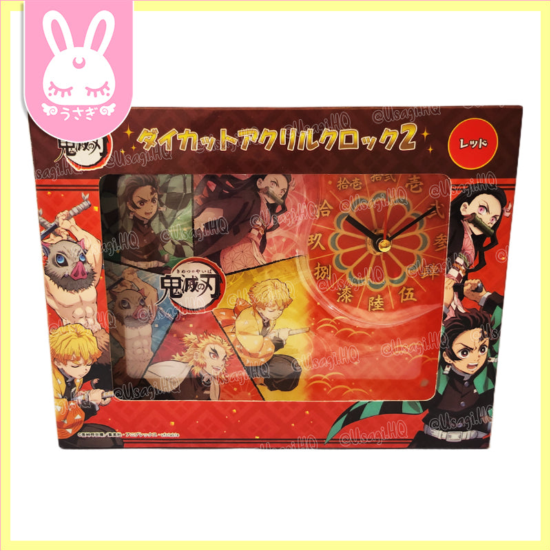 Demon Slayer: Kimetsu no Yaiba Acrylic Clock | Mugen Train Arc