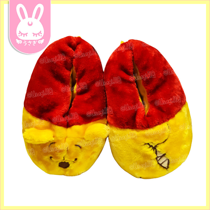 Winnie the Pooh Warm Plush Adult Indoor Slippers | US 9