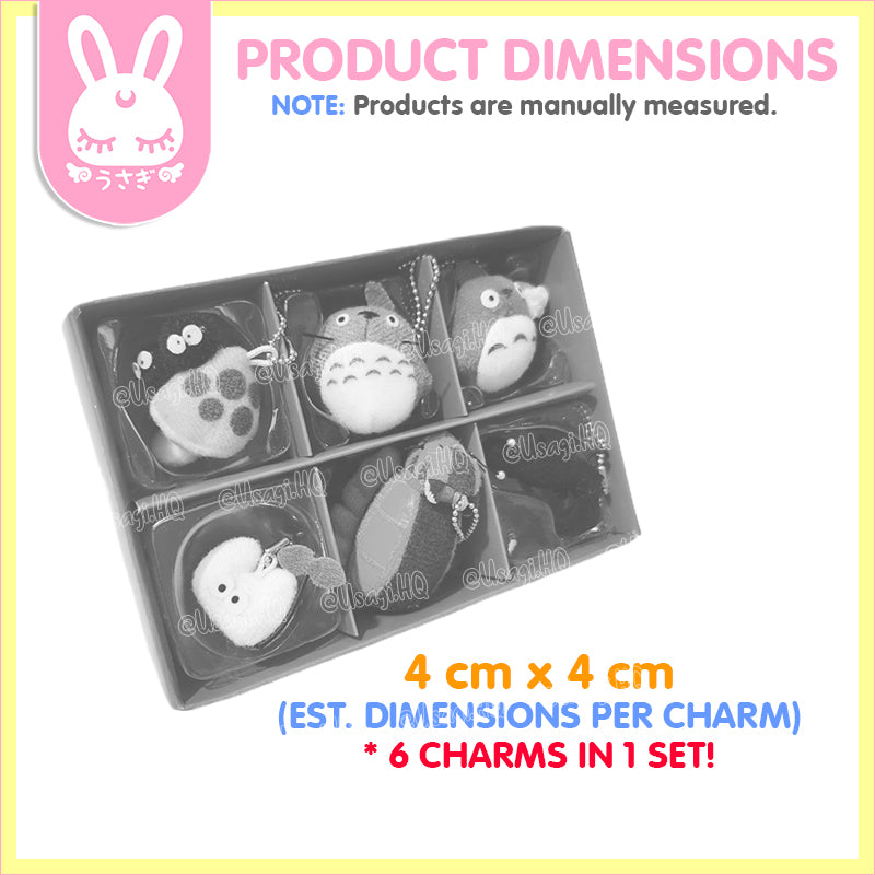 My Neighbor Totoro Plush Mascot Charm Collection Set