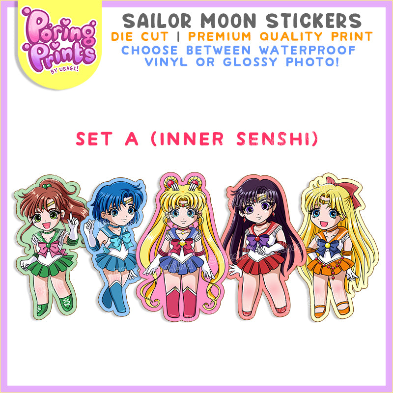 Die Cut Stickers | Pretty Guardian Sailor Moon
