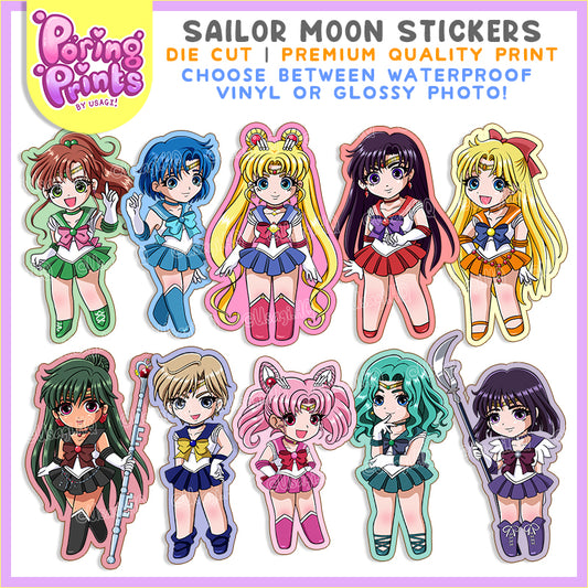 Die Cut Stickers | Pretty Guardian Sailor Moon