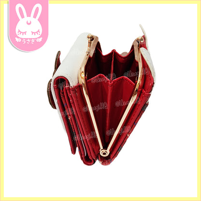 Hello Kitty Japan Licensed Tri-Fold Luxury Wallet