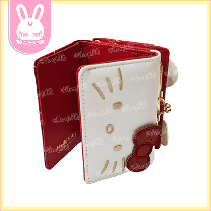 Hello Kitty Japan Licensed Tri-Fold Luxury Wallet