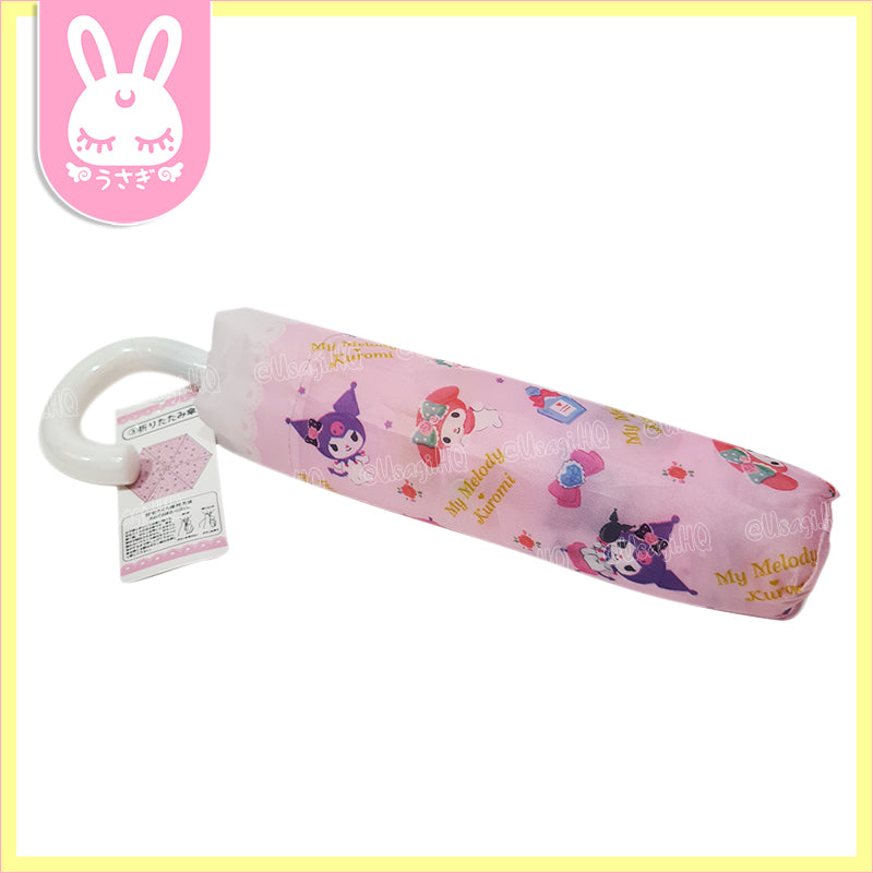 My Melody & Kuromi Licensed Foldable Umbrella
