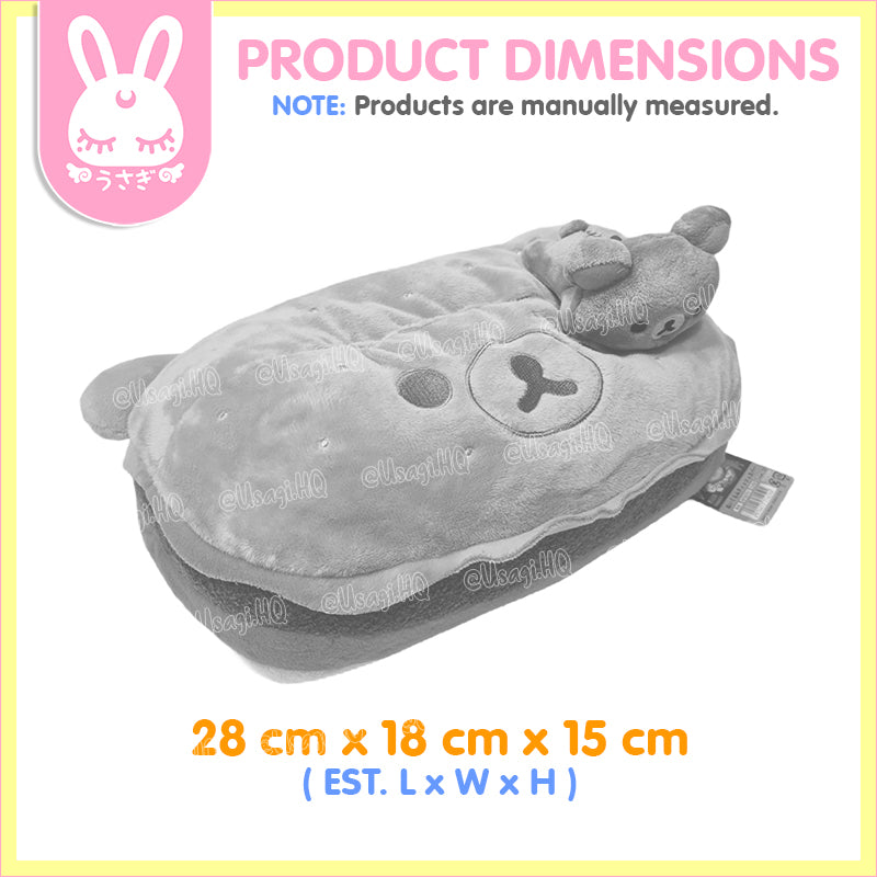 Rilakkuma Hamburger Deli Plush Tissue Holder | 28cm