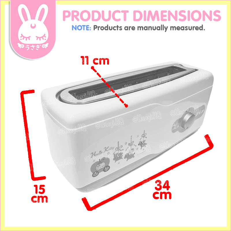 Hello Kitty Authentic Pop-Up Wide Bread Toaster