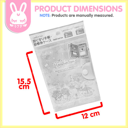 Little Twin Stars Authentic Health Card Case