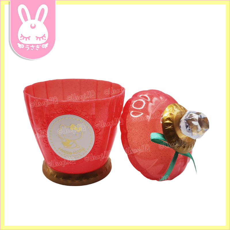 Hello Kitty Glitter Strawberry Perfume Canister