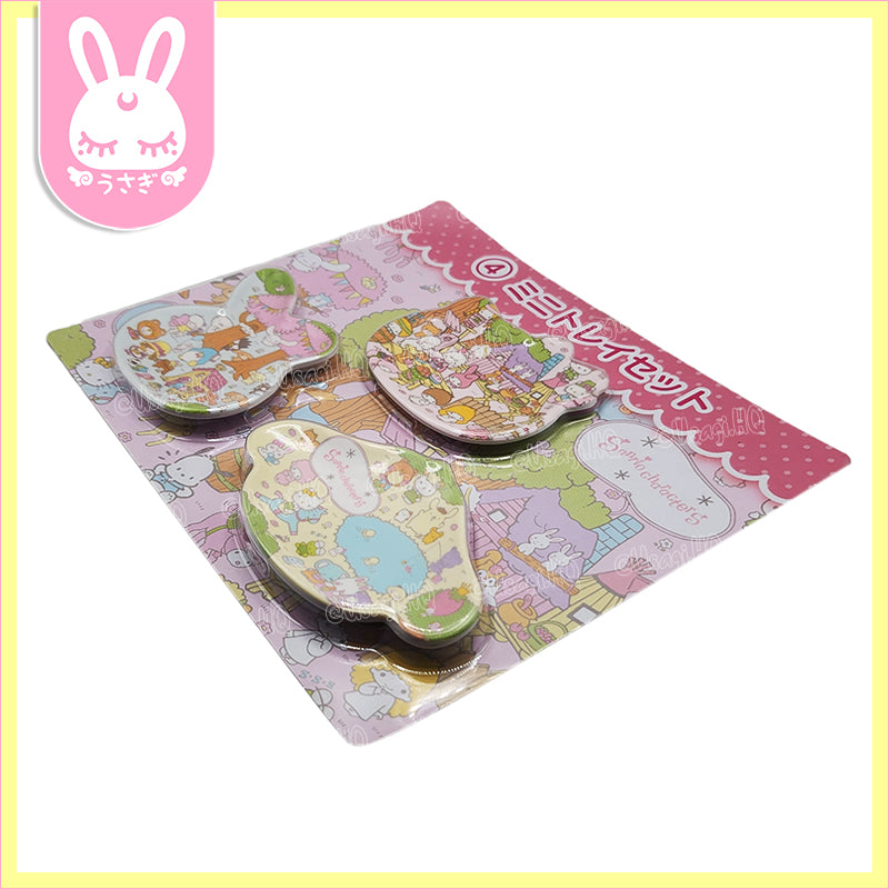 Sanrio Friends Set of 3 Mini Trays