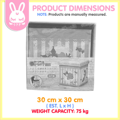 Kuromi Kawaii Collapsible Storage Ottoman