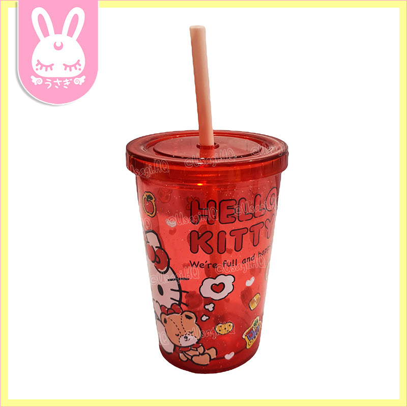 Hello Kitty Classic SKATER Japan Tumbler & Straw