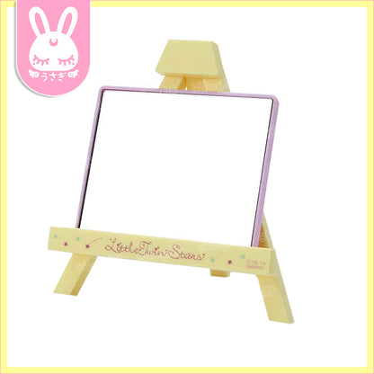 Little Twin Stars Mini Easel Mobile Phone Display Stand with Mirror