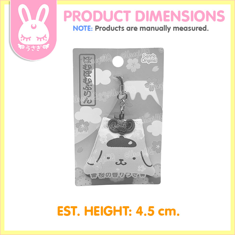 Pompompurin Mt. Fuji Sakura-scented Lucky Charm Strap