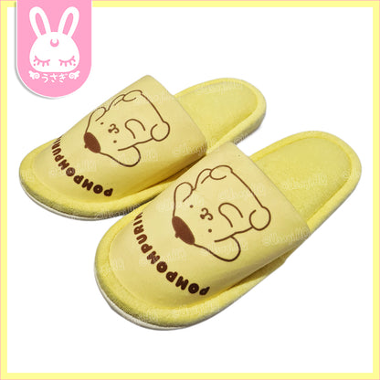 Pompompurin Plush Indoor Bedroom Slippers | US 7