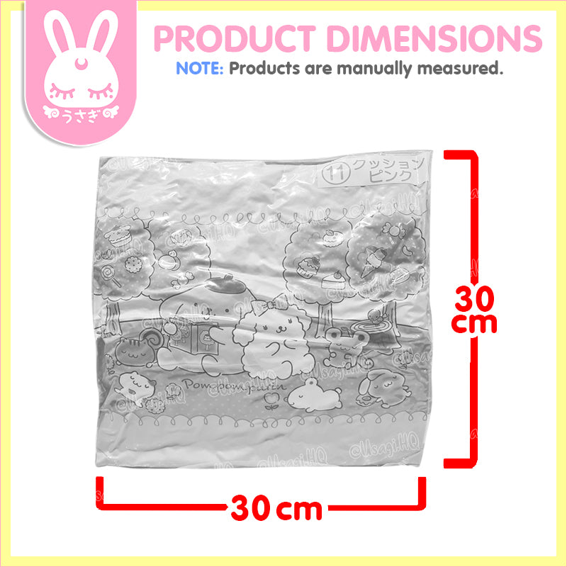 Pompompurin Sweets Series Square Pillow (Pink) | 30cm