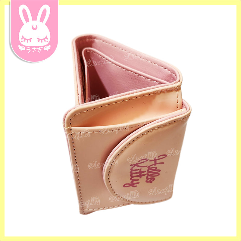 Hello Kitty Japan Licensed Baby Pink Tri-Fold Mini Wallet