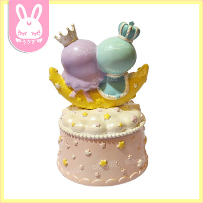 Little Twin Stars Authentic Beautiful Aurora Crown Music Box