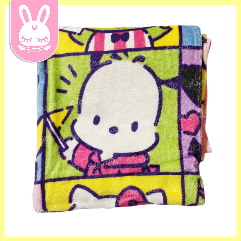 Sanrio Characters Kawaii Colorful Beach Bath Towel