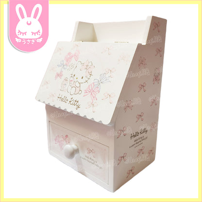 Hello Kitty Authentic Dainty Wooden Vanity Dresser