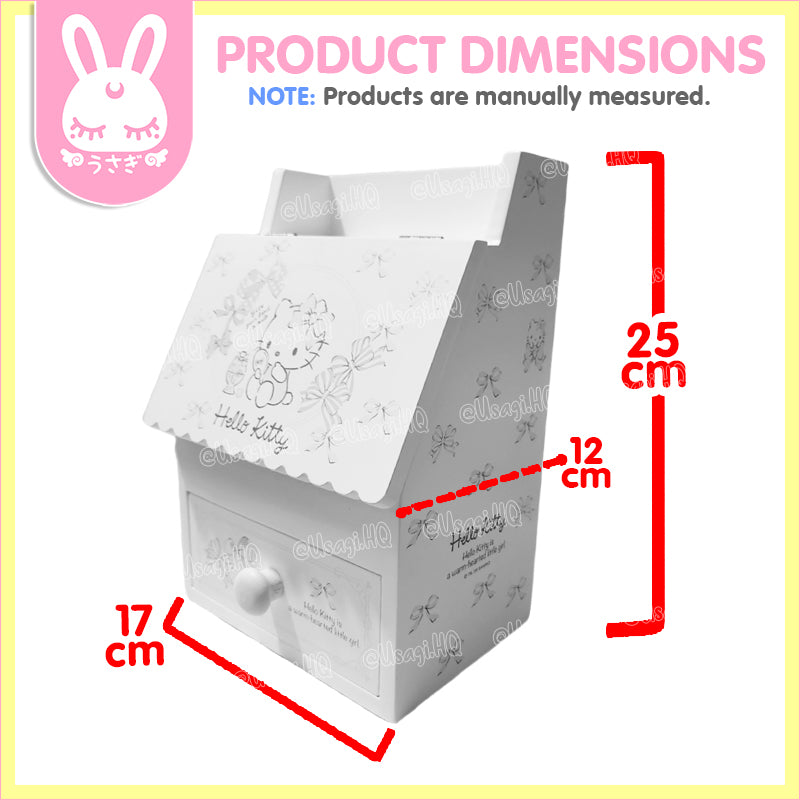 Hello Kitty Authentic Dainty Wooden Vanity Dresser