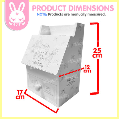 Hello Kitty Authentic Dainty Wooden Vanity Dresser