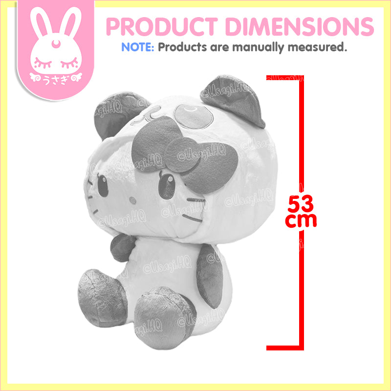 Hello Kitty B/W Panda Jumbo Plush Toy | 53cm