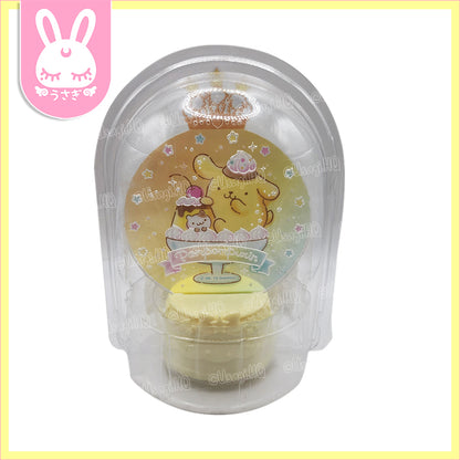 Pompompurin Kawaii Flash LED Snow Globe Display