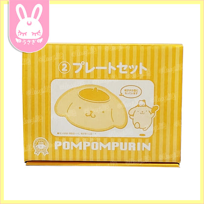 Pompompurin Classic Die-Cut Ceramic Plate Set