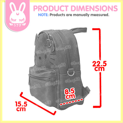 Hello Kitty 3-Way Grungy-Style Mini Backpack