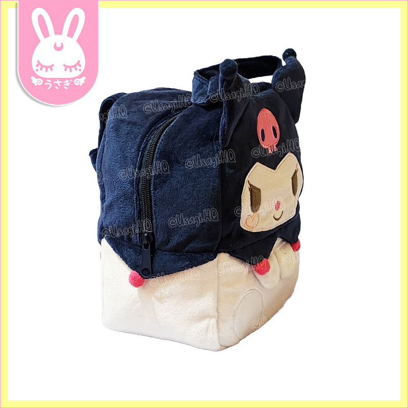 Kuromi Chubby Cube Plush Handbag
