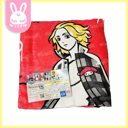Sanrio x Tokyo Revengers Collaboration Premium Fluffy Blanket | My Melody x Mikey