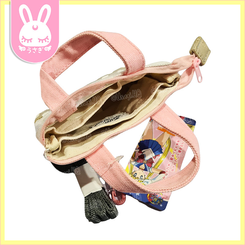 Sailor Moon Licensed Mini Mini Tote Bag Dekake Chao | Pink/Senshi