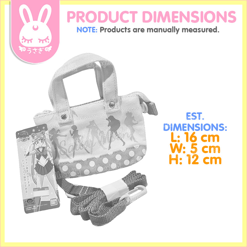 Sailor Moon Licensed Mini Mini Tote Bag Dekake Chao | Pink/Senshi