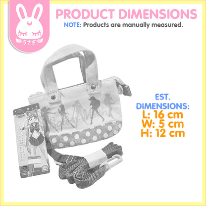 Sailor Moon Licensed Mini Mini Tote Bag Dekake Chao | Pink/Senshi