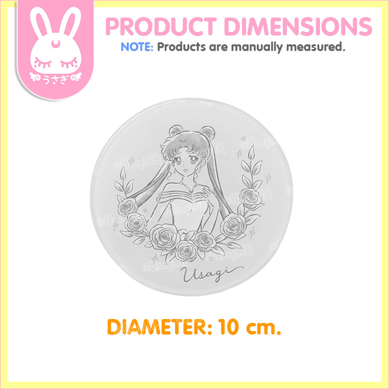 Sailor Moon Cosmos x 3Coins Collaboration Glass Coaster | Usagi