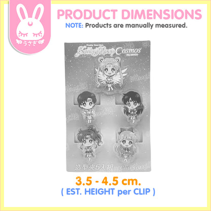 Sailor Moon Cosmos Acrylic Clips Set | Inner Senshi