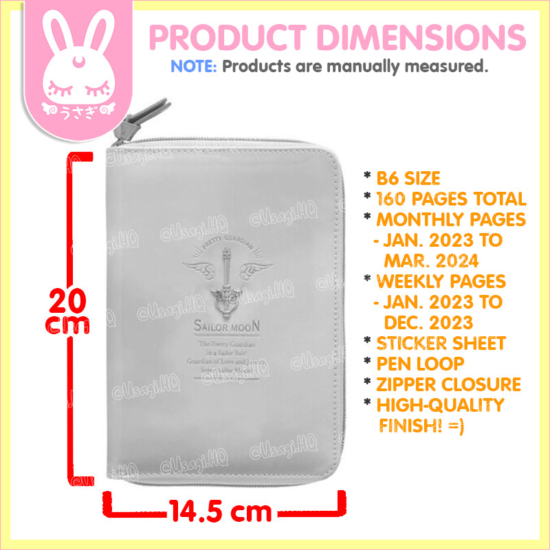 Sailor Moon 2023 Make-Up! Schedule Notebook | Opal
