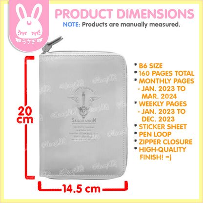 Sailor Moon 2023 Make-Up! Schedule Notebook | Opal