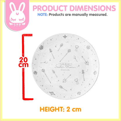 Sailor Moon Cosmos x 3Coins Collaboration Plate | Icons & Weapons